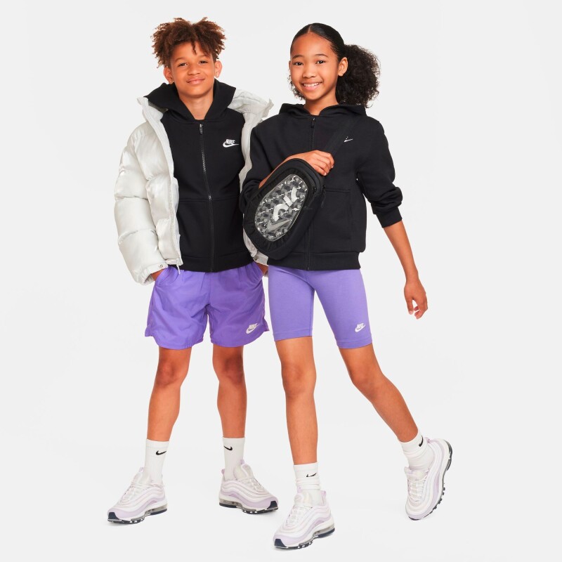 Abrigo Nike Sportswear Club Fleece Unisex Negro