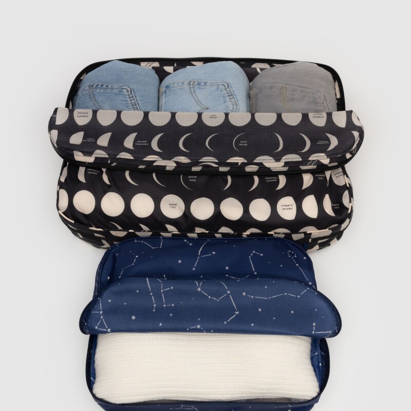 Set x 2 neceser organizadores Baggu Night Sky Set X 2 Neceser Organizadores Baggu Night Sky