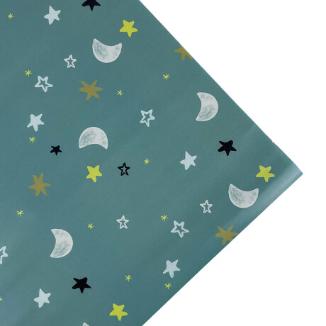 Papel De Regalo Lunas Y Estrellas Papel De Regalo Lunas Y Estrellas