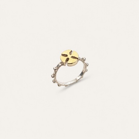 Anillo Rosario Vasco - Plata y Oro Anillo Rosario Vasco - Plata y Oro