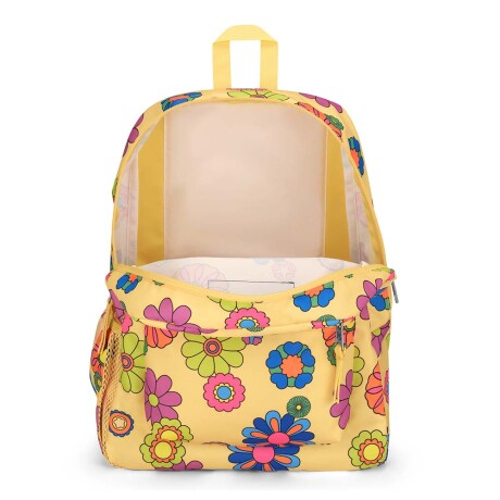 Mochila Escolar Jansport Cross Town Original Unisex Urbana Power To The Flowers