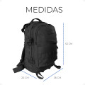 Bolso Mochila de Camping TÃ¡ctica de 40 Litros Gris