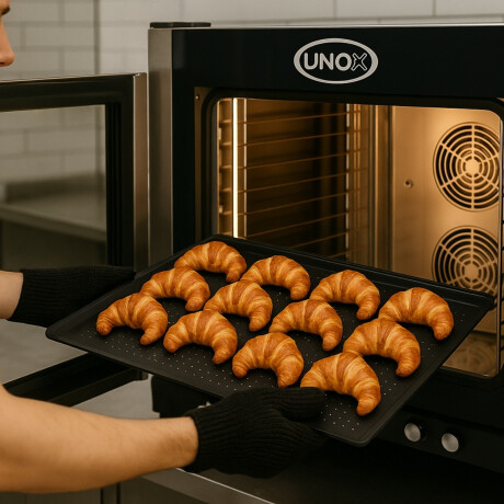 Bandeja Perforada para Panaderia de Aluminio Antiadherente GN 1/1 53 x 32,5 cm Bandeja Perforada para Panaderia de Aluminio Antiadherente GN 1/1 53 x 32,5 cm