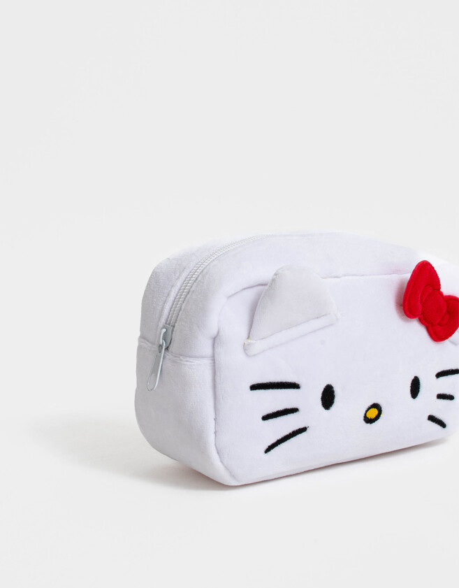 Cartucheras Licencias Cartuchera Plush "hello Kitty" - Blanco