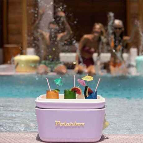 Conservadora Polarbox Pop Retro Vintage 20 L AMARILLO-VERDE