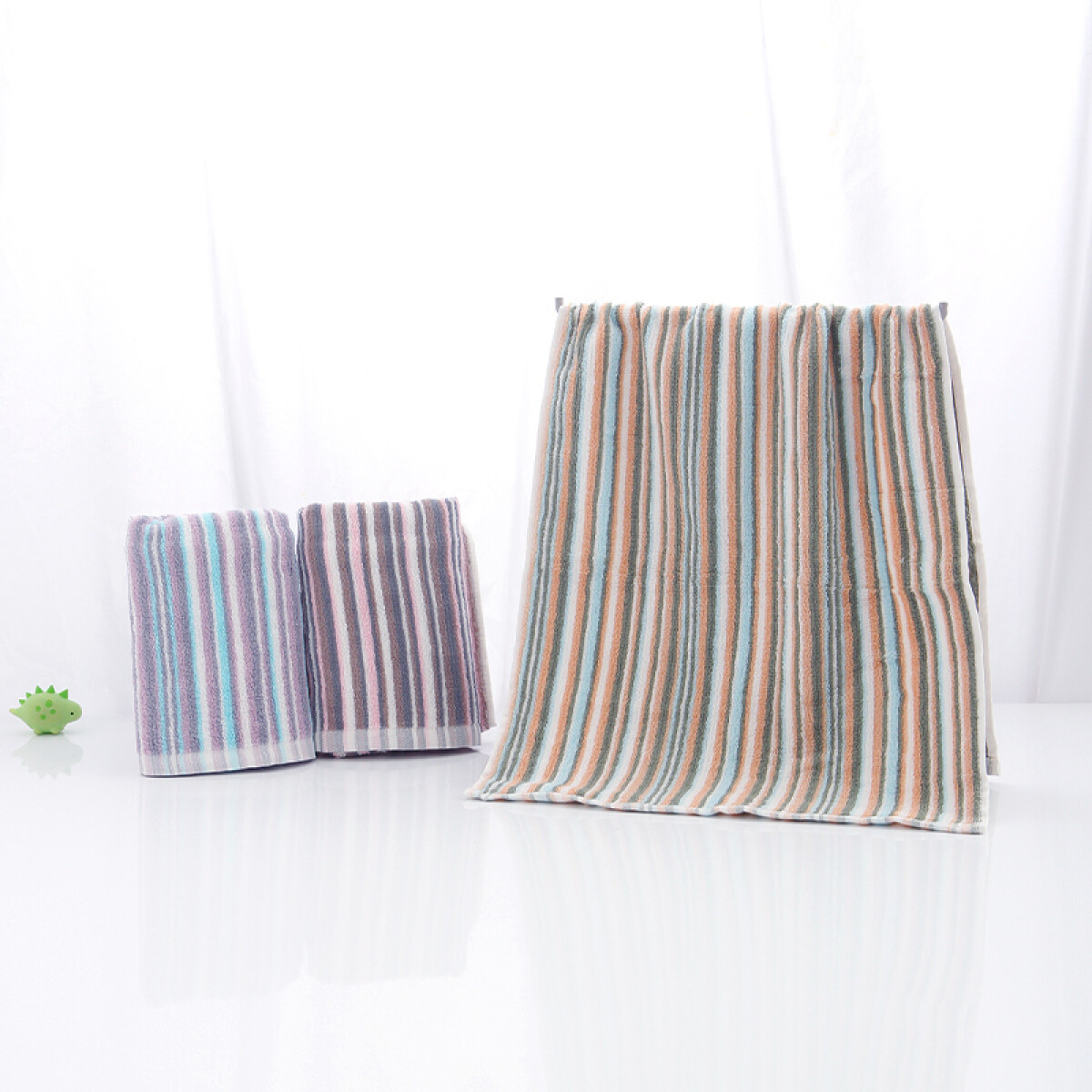 Toalla De Mano A Rayas 