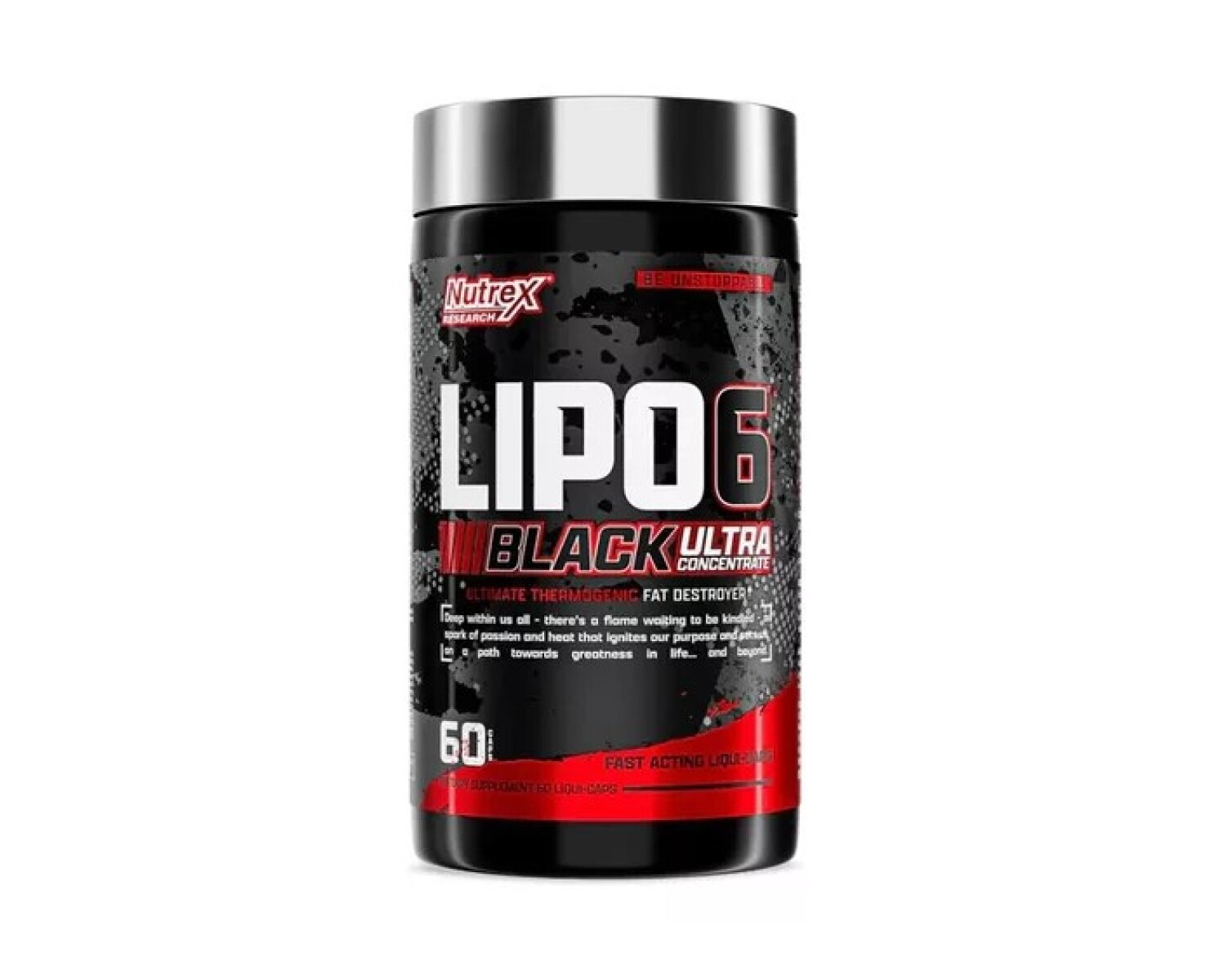 Lipo 6 Black Ultra Concentrated Stim Free Nutrex 