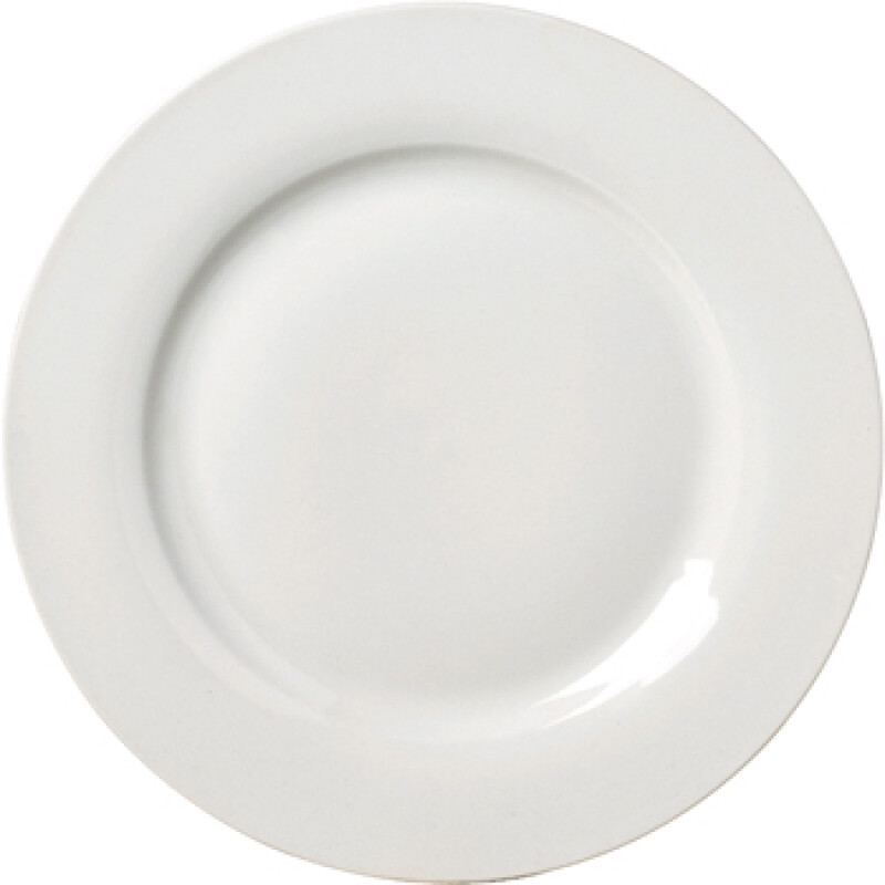 Plato De Sitio Porcelana Blanca PLATO DE SITIO PORCELANA BLANCA