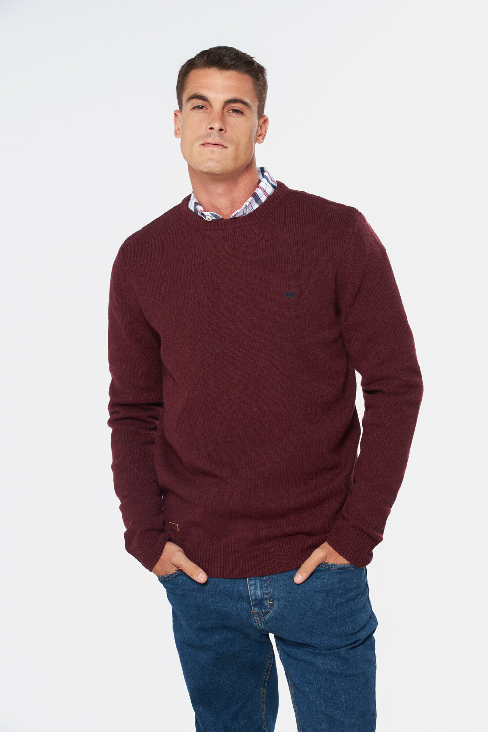 BUZO DE LANA Bordo