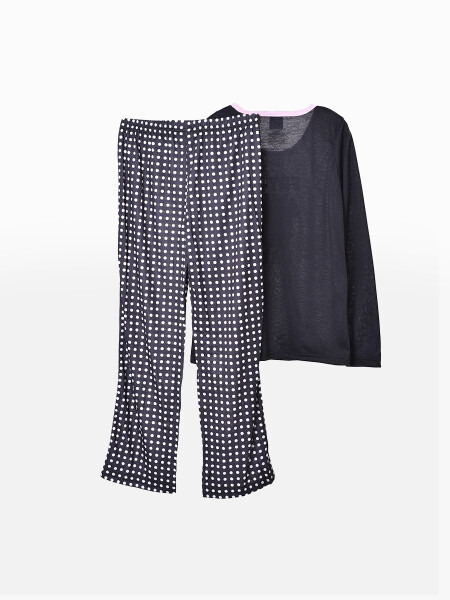 PIJAMA SET REMERA Y PANTALON VARIANTE 1