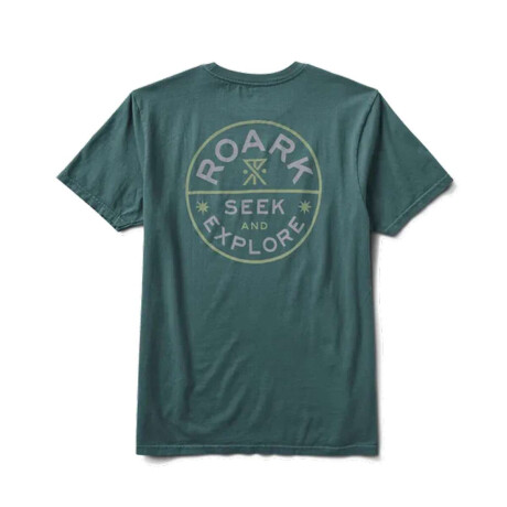 Remera Roark Seek & Explore Signet Verde
