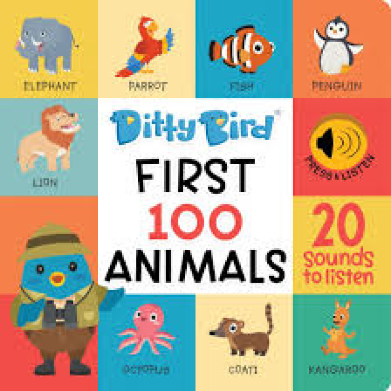 Dittyaprende Libro Musical First 100 Animals