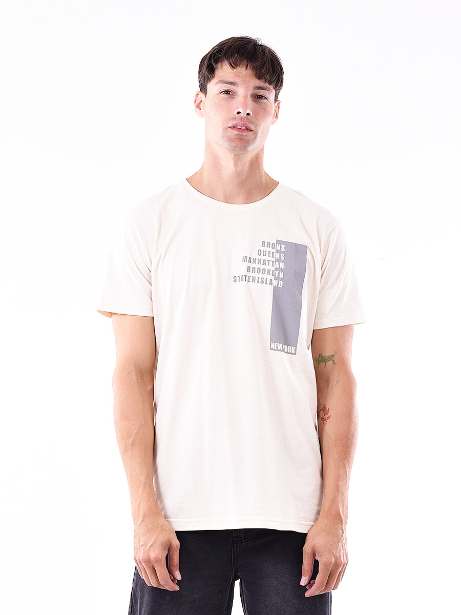 REMERA BRONX - CRUDO 