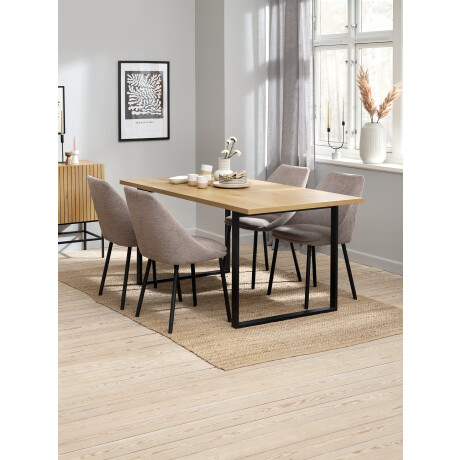 Mesa De Comedor Aabenraa 90X160 Color Roble