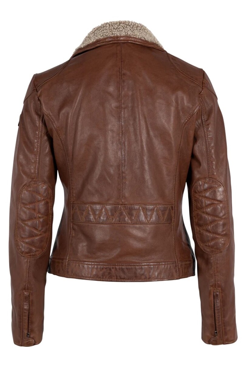 women's jacket Cognac