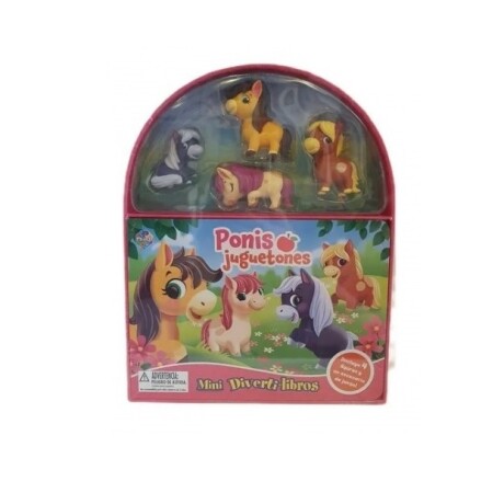 MINI DIVERTILIBROS - PONIS JUGETONES MINI DIVERTILIBROS - PONIS JUGETONES