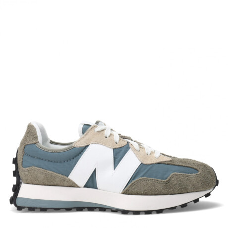 Championes de Hombre New Balance Life Style 327 Azul Piedra - Blanco - Beige