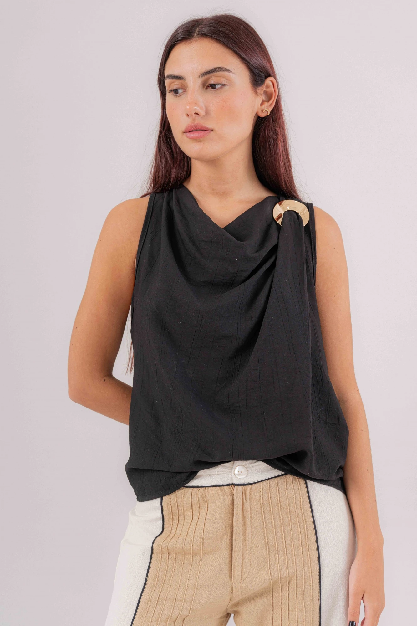 Musculosa Giulia negro m/l