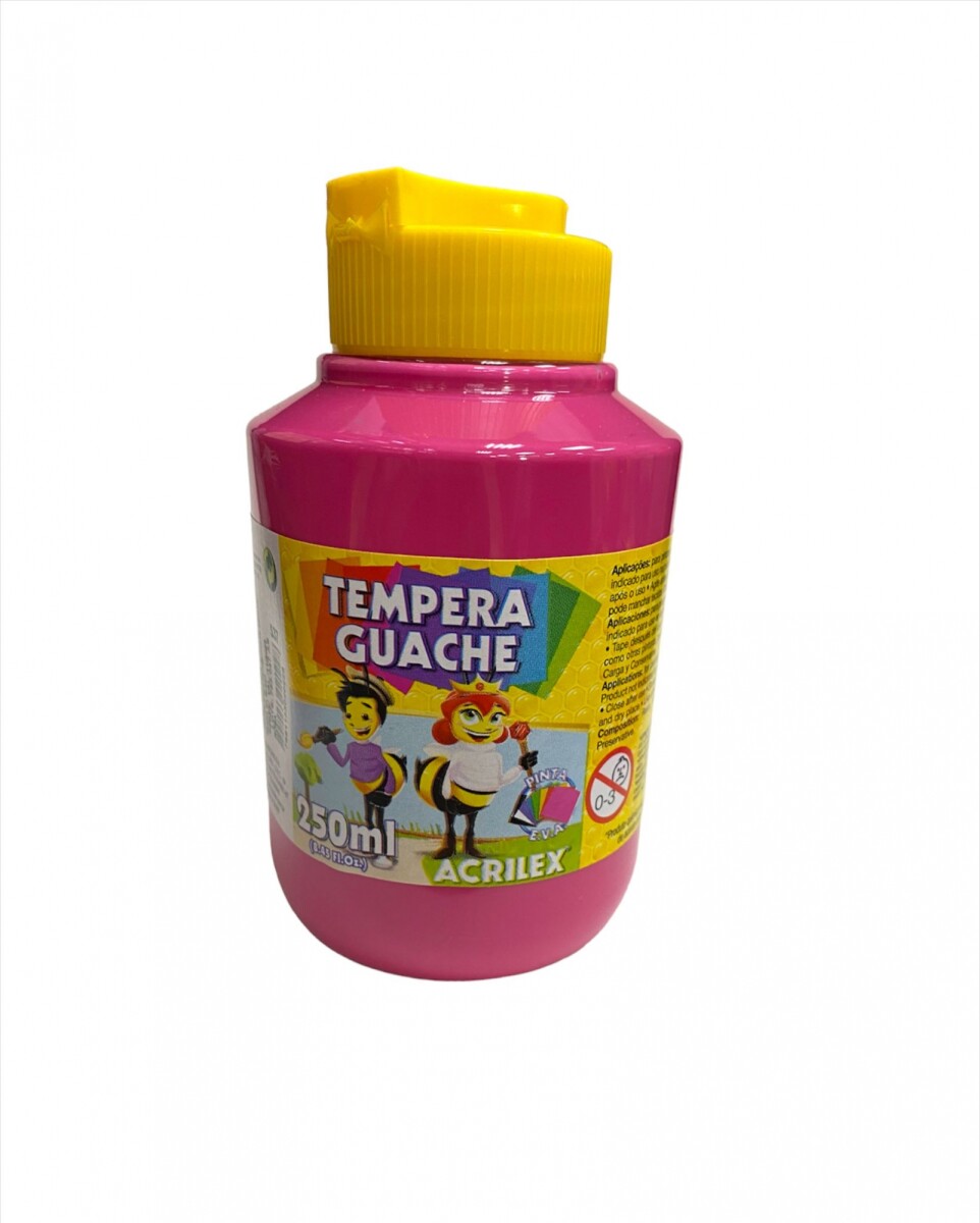 Tempera Acrilex 250ml - 537 Rosa 