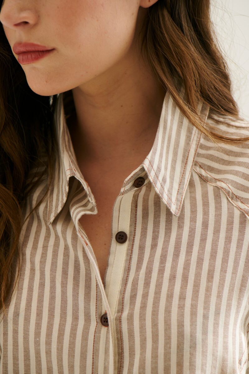 CAMISA BRUNA BEIGE
