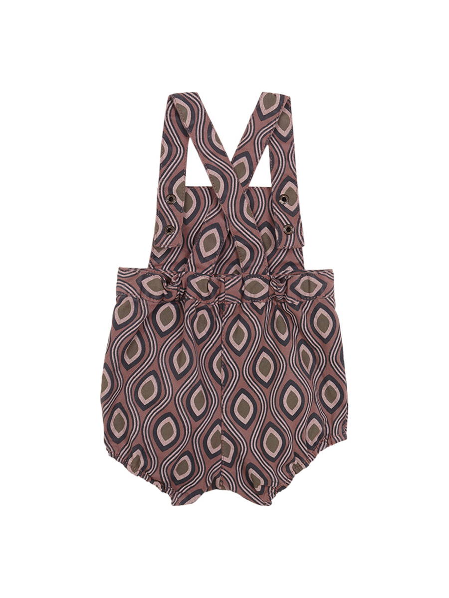 Peto De Twill Estampado Purpura