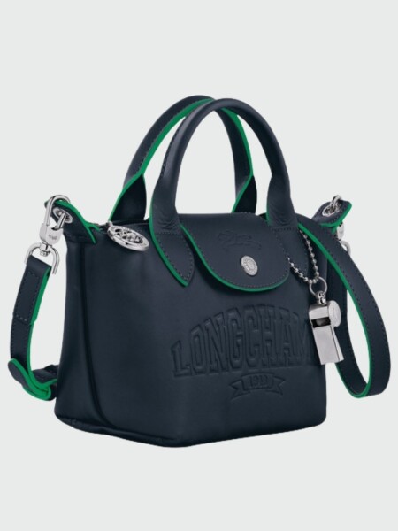 Longchamp - Le Pliage Xtra Boslo con Asa Superior XS Azul