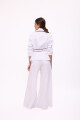 PANTALON WIDE XL LINEN SS27 Blanco