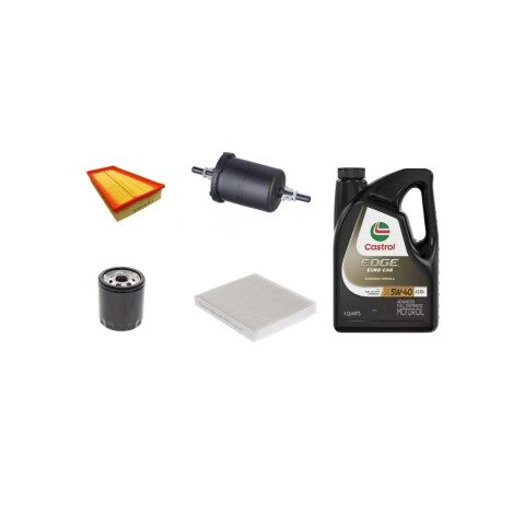 KIT DE FILTROS Y ACEITE 5W40 CASTROL Kit De Filtros Y Aceite 5w40 Castrol