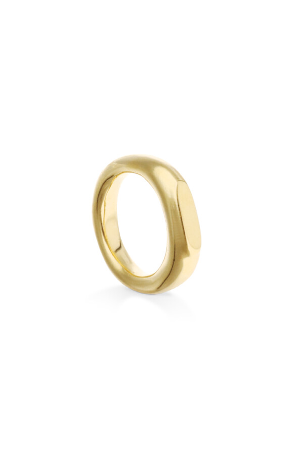 ANILLO ALEACIÓN METALES BAÑADA EN ORO 18K Anillo