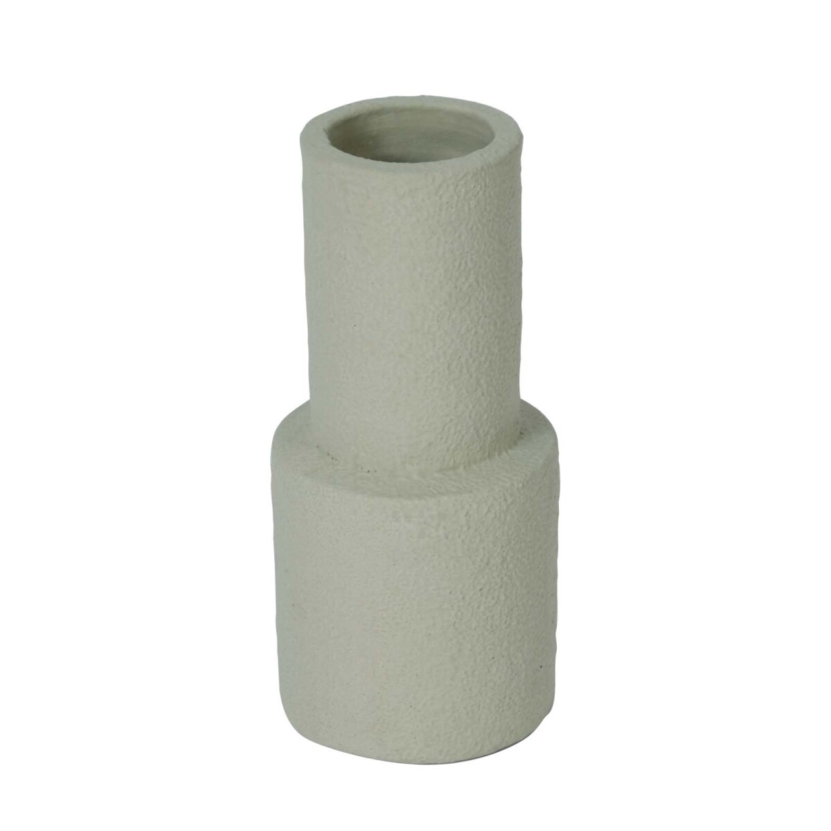 JARRÓN - CERAMICA GRIS ARES 