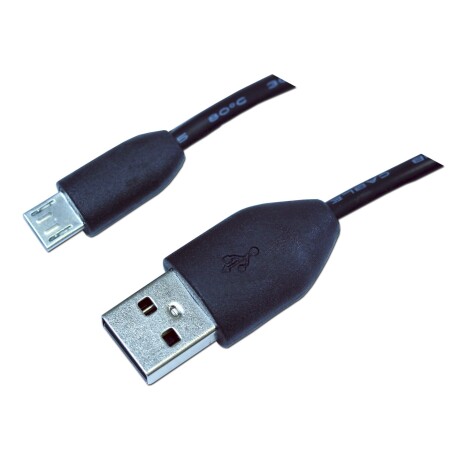Cable Usb A Micro Usb ARGOM 1.5M - Negro Cable Usb A Micro Usb ARGOM 1.5M - Negro