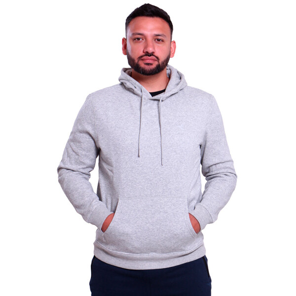 Canguro Diadora Hombre Con Felpa Gris Melange