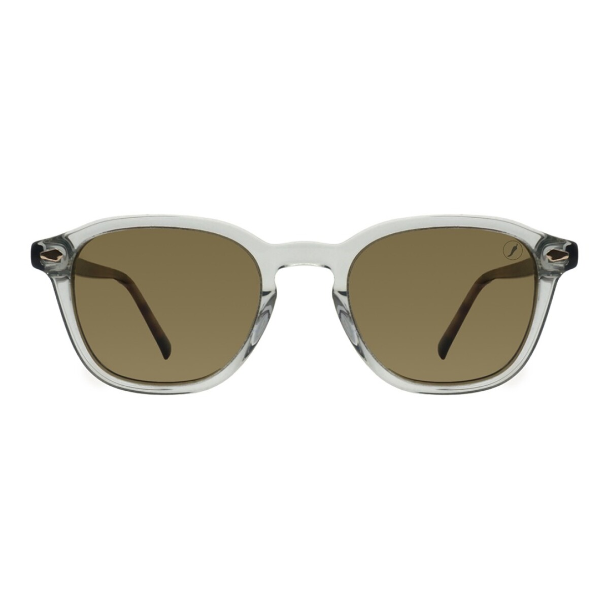 Lentes de Sol Chilli Beans Daca - Transparente - Marrón 