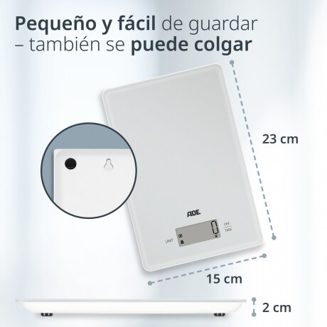Balanza Digital Julia Gris 5kg ADE Balanza Digital Julia Gris 5kg ADE