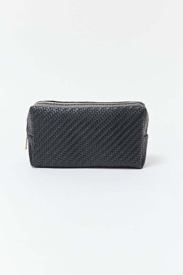 Necessaire tejido Negro