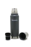 Termo 1000 mL doble Acero - Discovery Gris