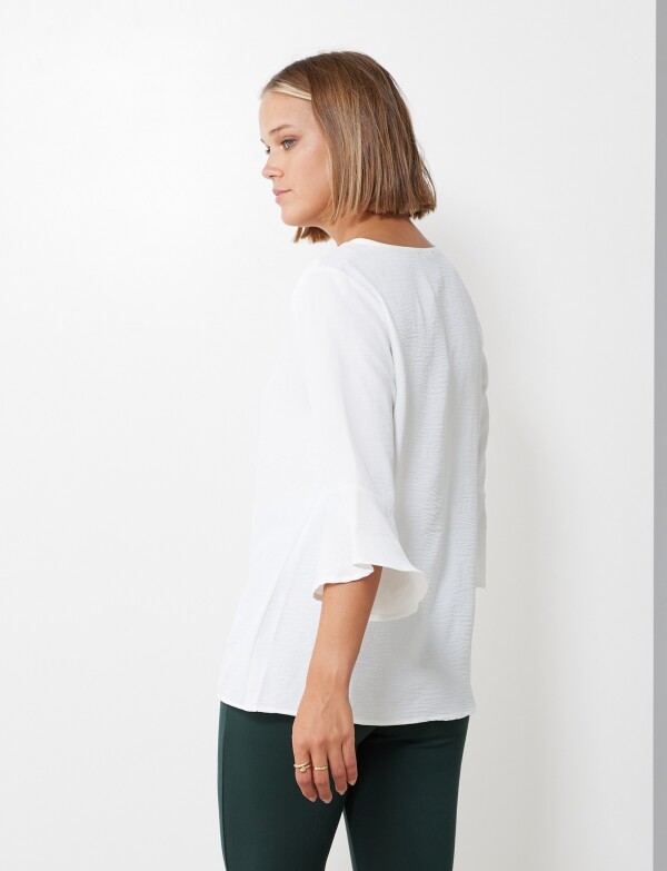 Blusa Frunces CRUDO