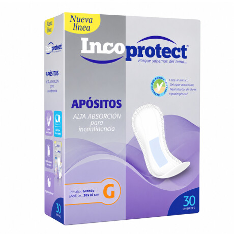 Incoprotect Aposito Talle G 30 unidades Incoprotect Aposito Talle G 30 unidades