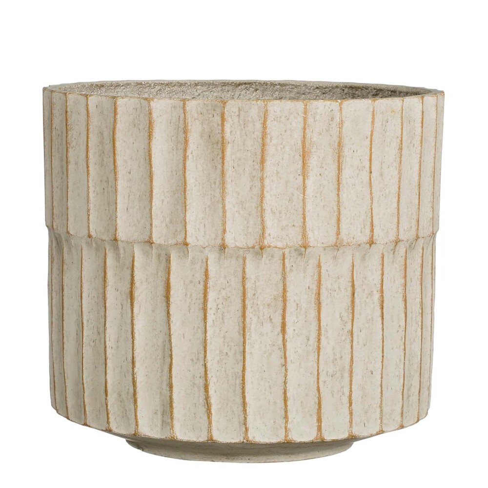 MACETA CEMENTO NATURAL-BEIGE APIRO