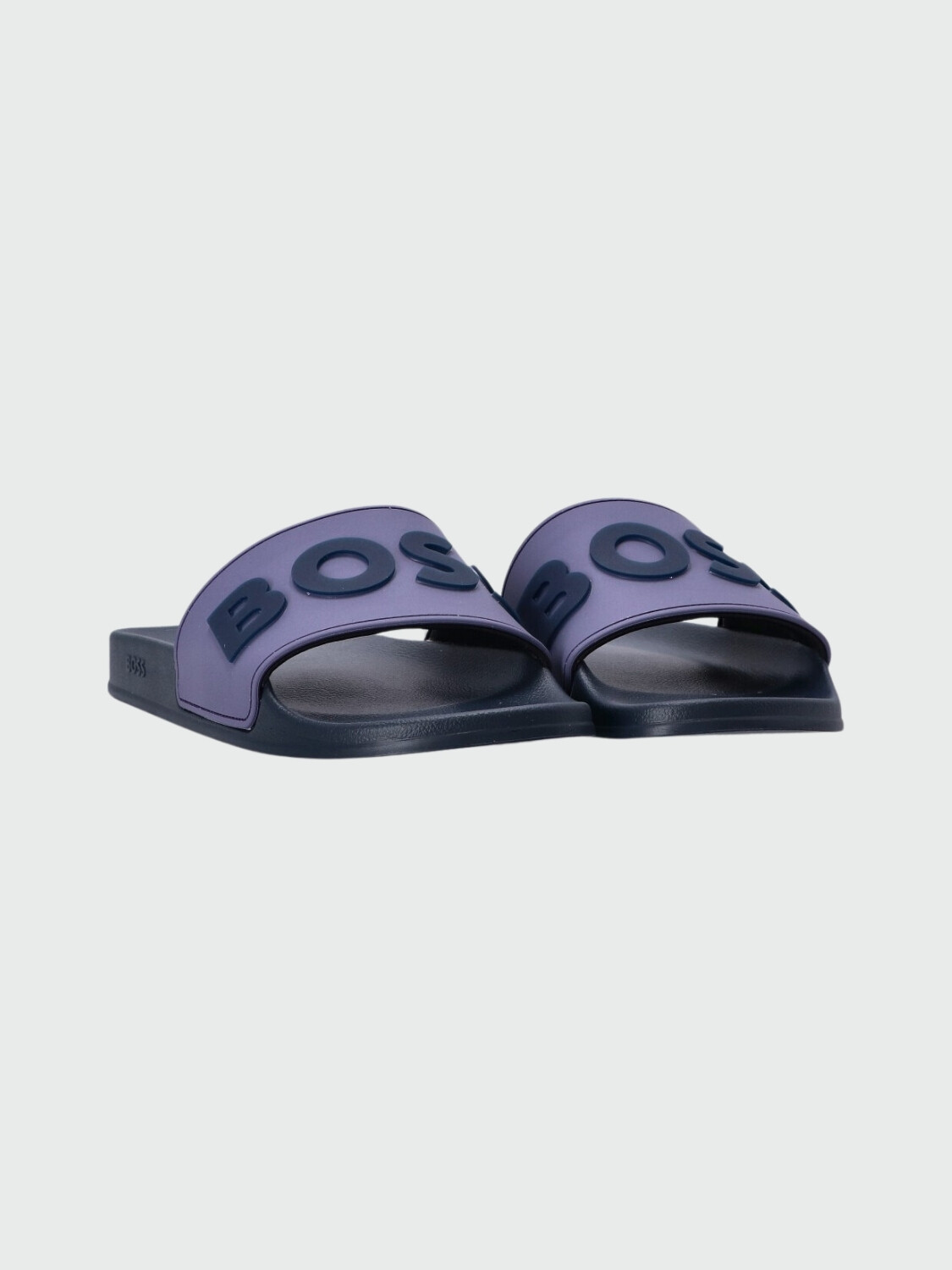 Hugo Boss - Sandalias con Logo en relieve Violeta