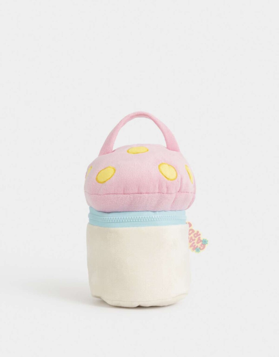 Portacosméticos Infantil De Honguito Y Charm - Combinacion Multicolor 