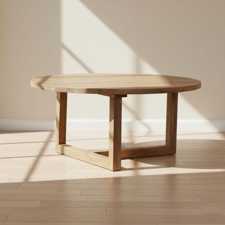 MESA CENTRAL MADERA NATURAL-BEIGE CLASSIC NATURAL