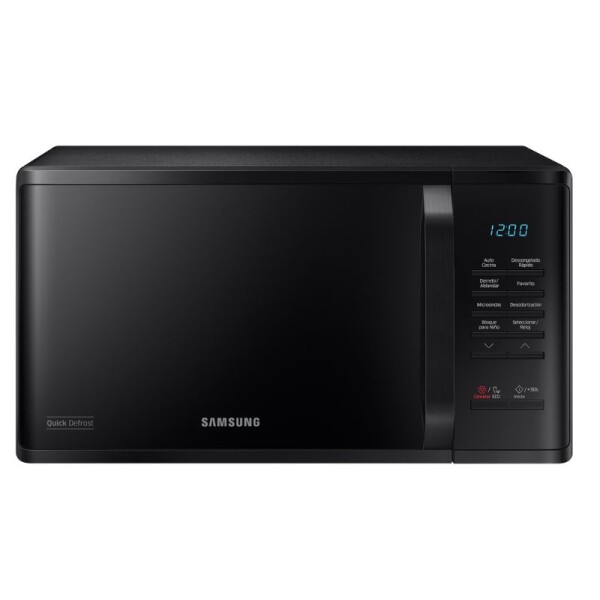 SAMSUNG MICROONDAS 23L QUICK DEFROST 1150W BLACK MS23K3513AK/ZS SAMSUNG MICROONDAS 23L QUICK DEFROST 1150W BLACK MS23K3513AK/ZS
