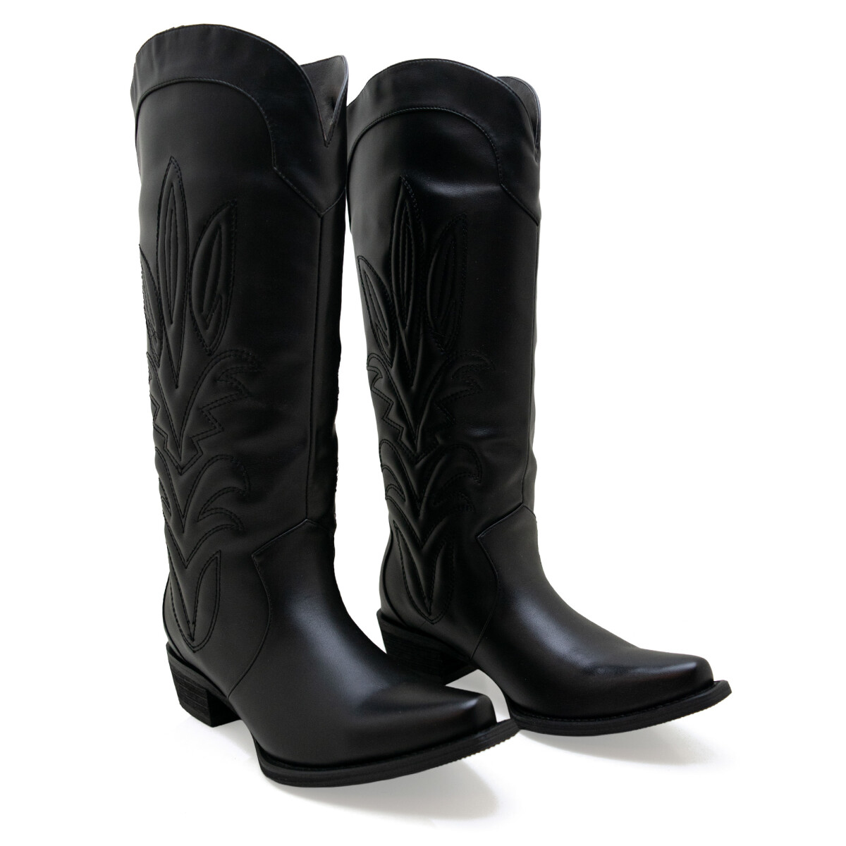 Botas Country caña alta de Mujer - JY3537-3289 - Negro 