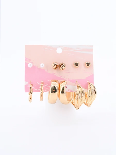 ARO CON PERLITA PACK X 6 DORADO