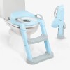 Reductor de inodoro con escalera set entrenamiento Kikkaboo blue Reductor de inodoro con escalera set entrenamiento Kikkaboo blue