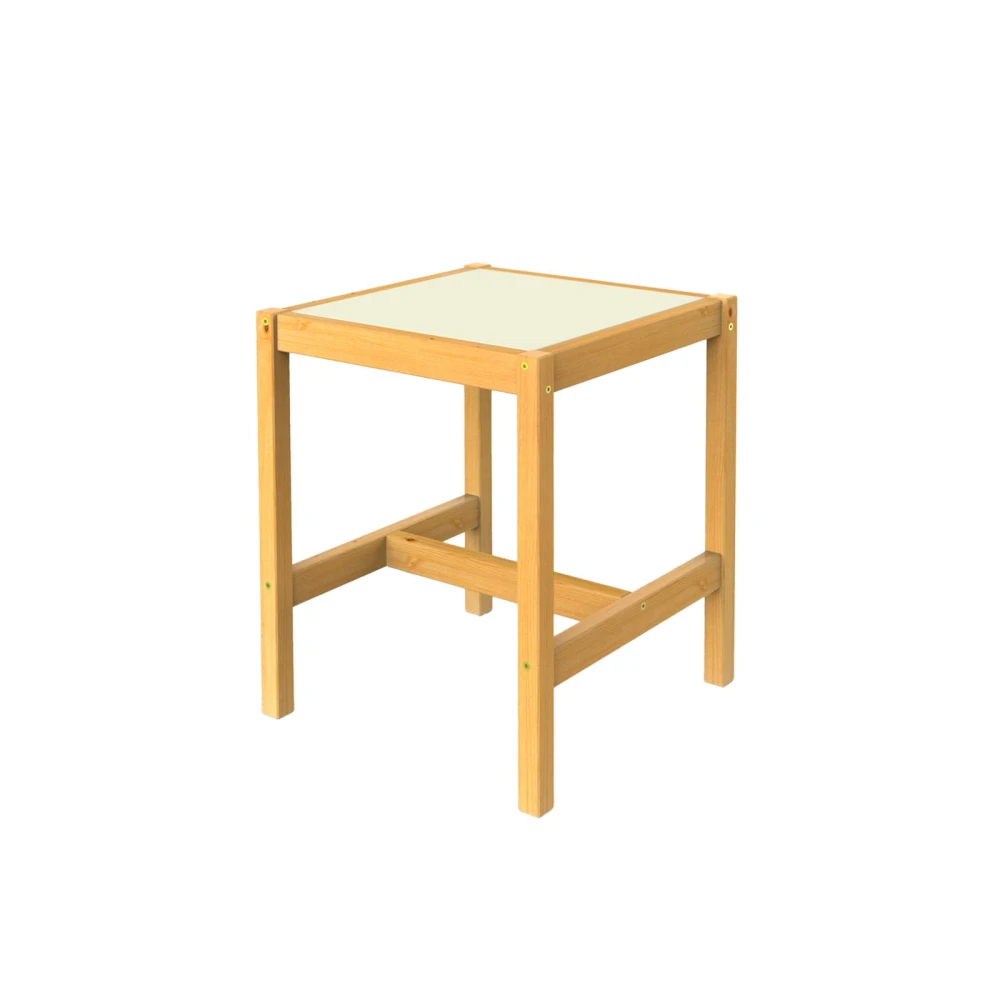 MESA RATONA MDF-Y-MADERA BLANCO QUÉBEC BCO/NAT