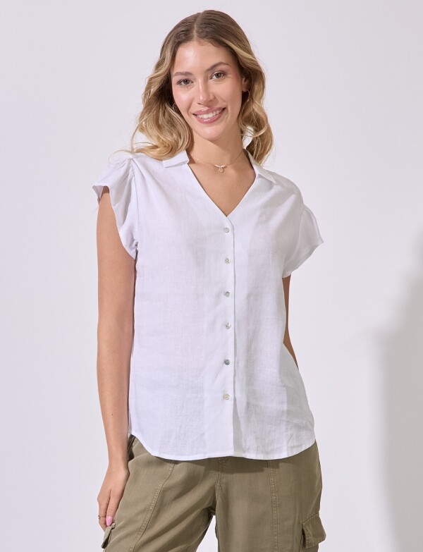 Camisa Lino CRUDO