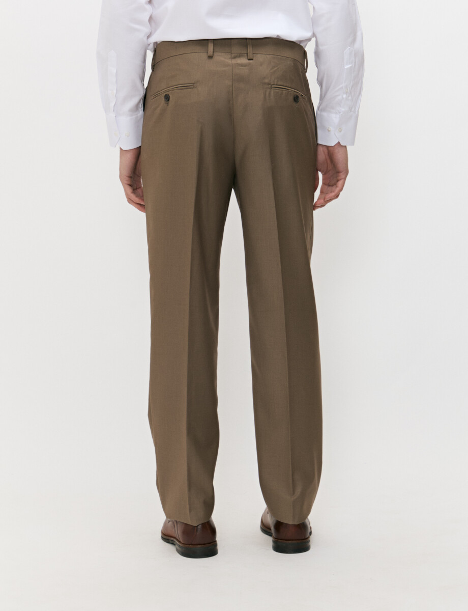 080972 PANTALON HARRINGTON LABEL Tostado