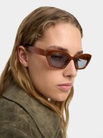 Gafas De Sol Cat Eye marron